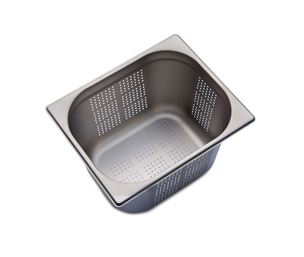 Cuva GN 1/2 perforata 200 mm adancime inox